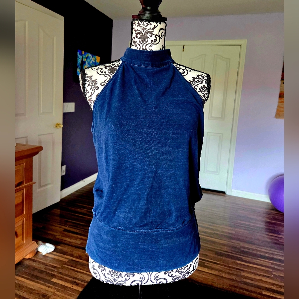 Navy Blue Women's Halter Top MWT